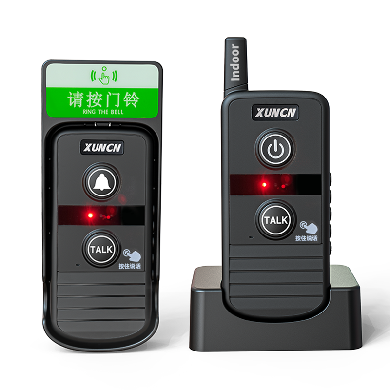 无线对讲门铃家用超远距离楼层语音通话双向对讲可视门老人呼叫器
