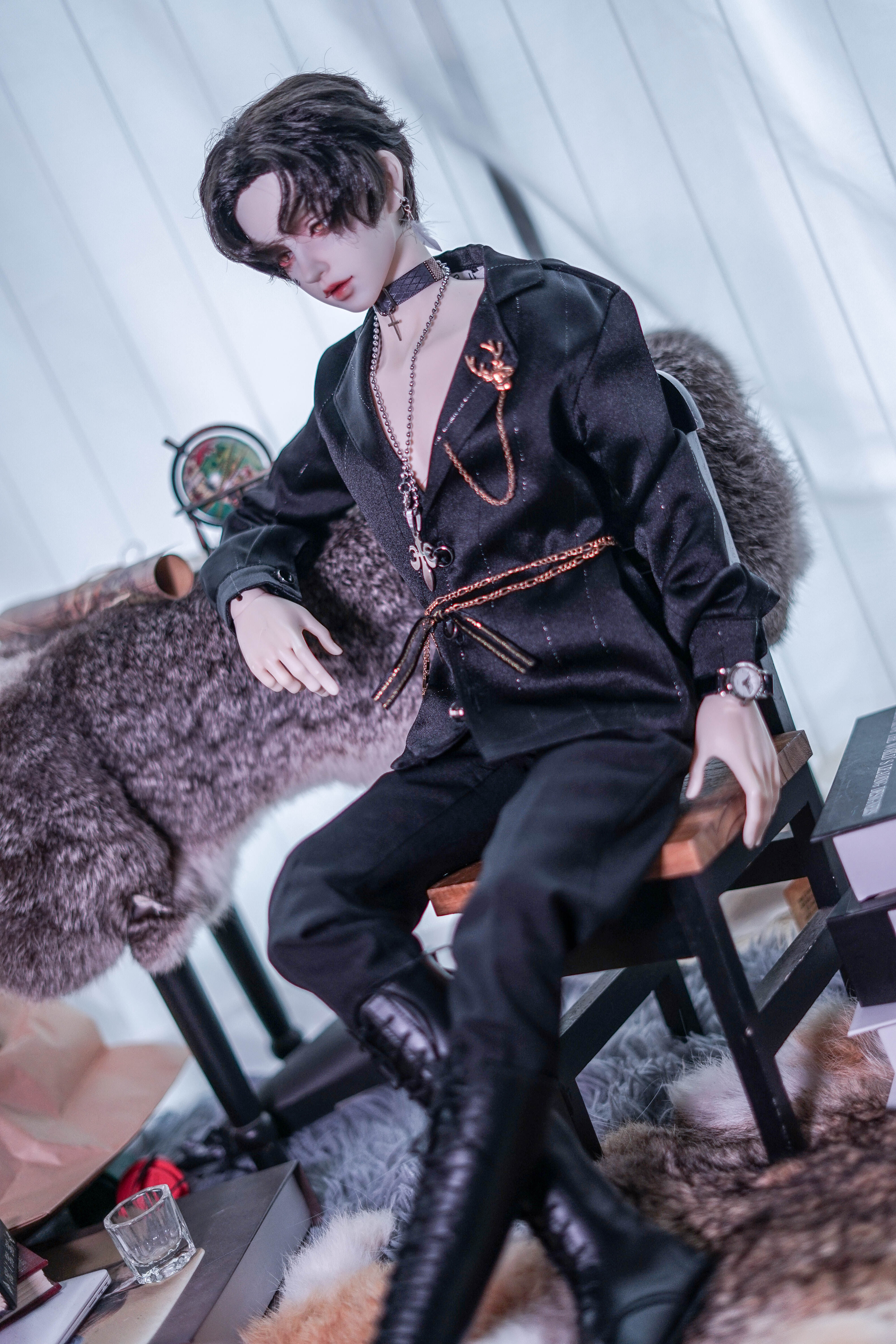 endlessbjdsdmsd玩偶上衣牛仔裤3分4分17男bjd