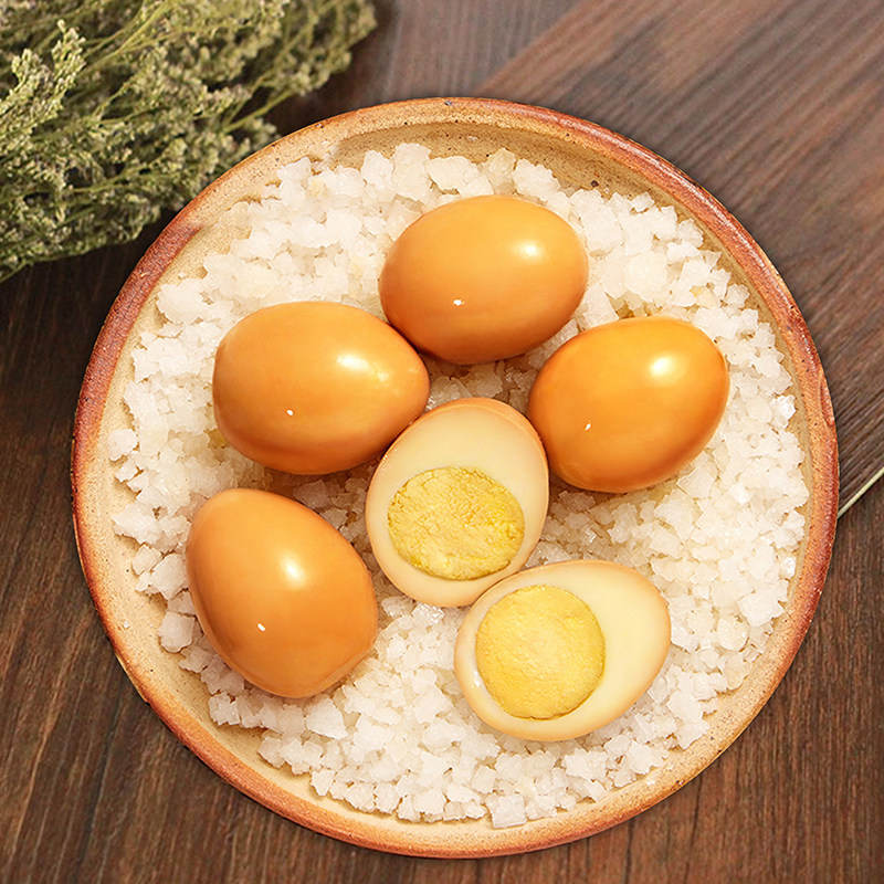 【湖北神丹】盐焗鸡蛋茶叶蛋早餐卤鸡蛋零食 乡巴佬卤蛋五香10枚