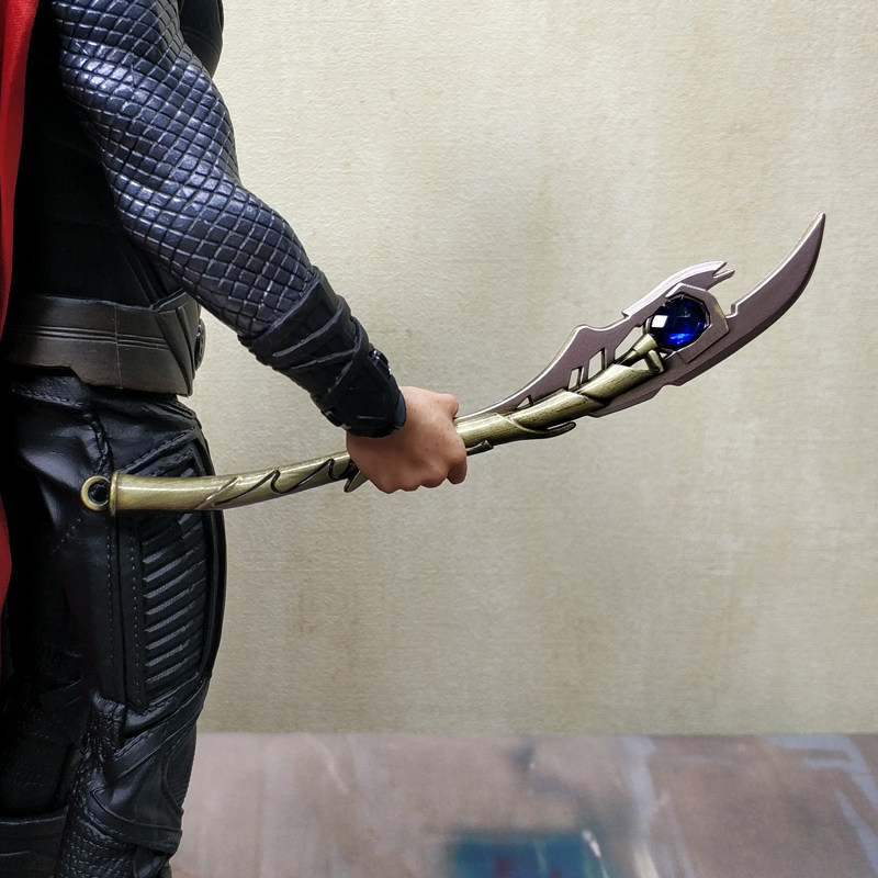 ht场景金属人偶手办兵人复联12寸权杖洛基兵人专区