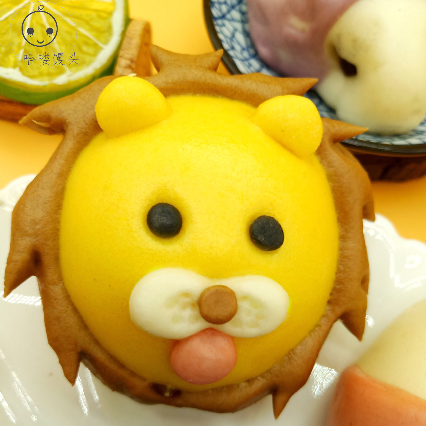 儿童早餐食品宝宝动物卡通馒头果蔬包子营养包点