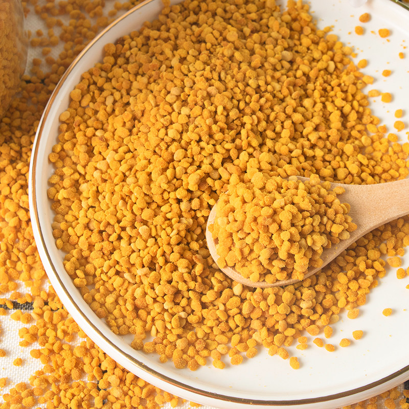 信午荷花粉纯正天然蜂花粉未破壁食用蜜蜂百花粉新鲜颗粒蜂蜜粉