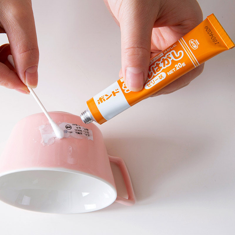 日本进口粘纸印胶胶印胶水去除家用玻璃溶解胶水