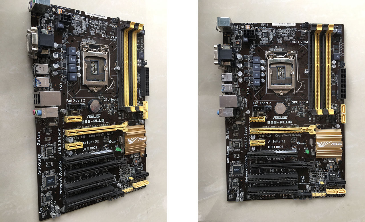 套装技嘉华硕b85大板主板i3i5e3配电cpu主板套装