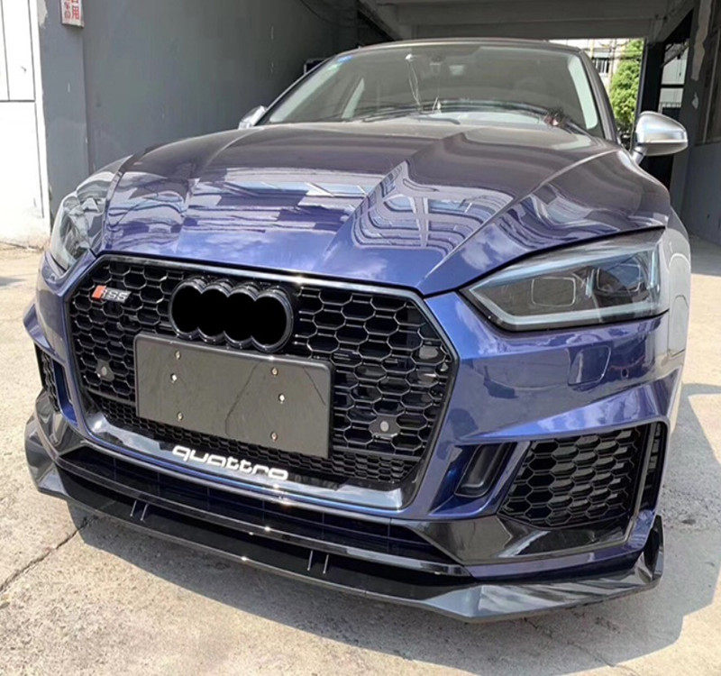 适用于1720款奥迪a5改装rs5前后包围保险杠蜂窝汽车包围