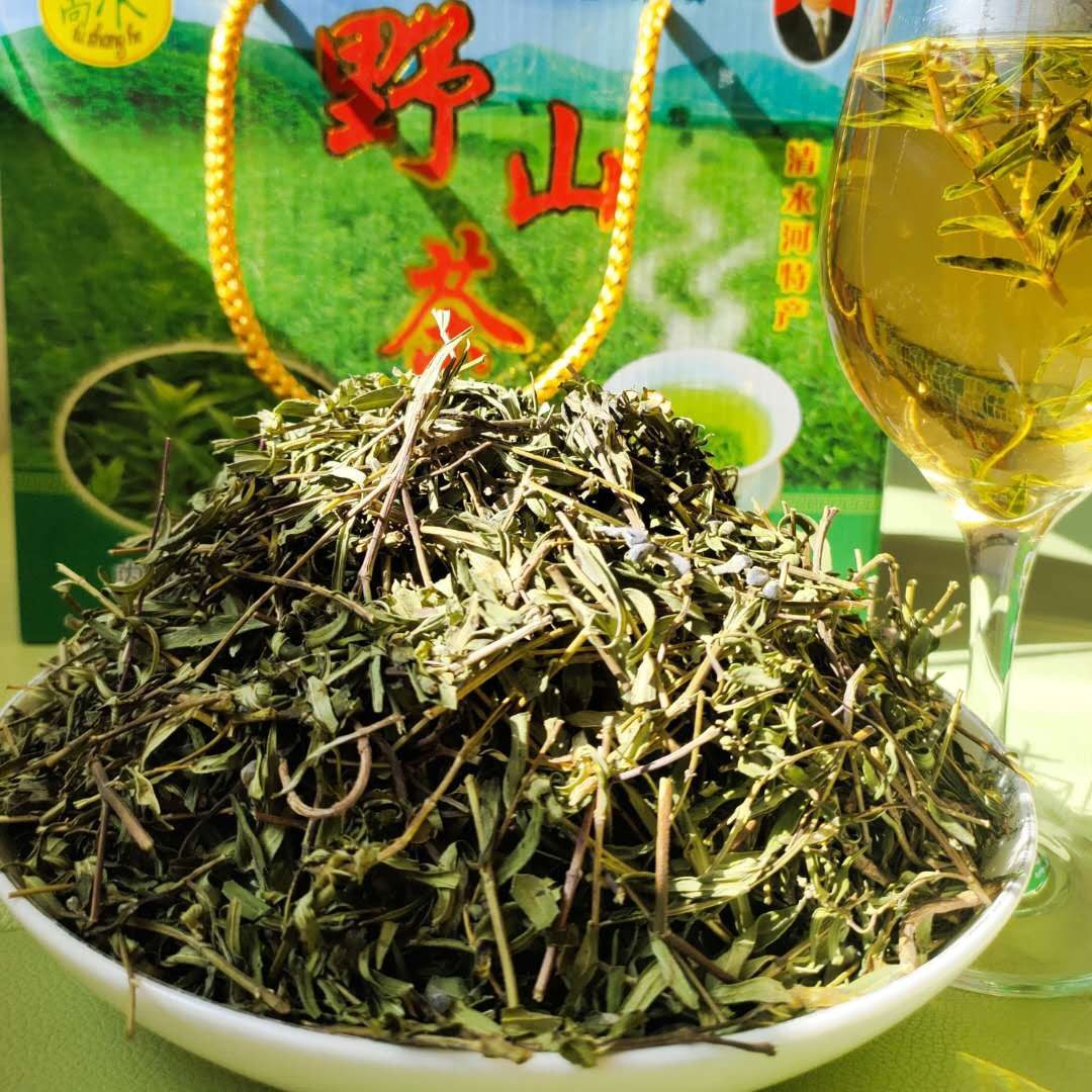 内蒙古叶绿茶份包50g10绿茶黄芩土特产黄金山茶野生其它绿茶