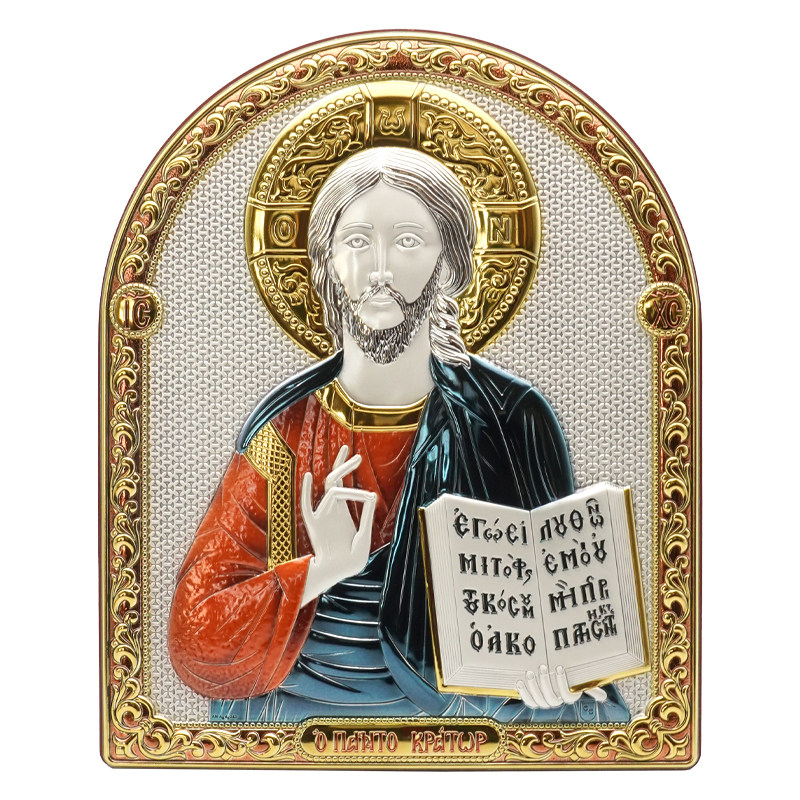 彩色浮雕摆台意大利进口意卡米诺天主教若瑟圣母摆件