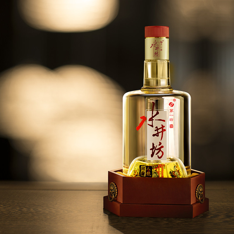 2瓶多享100ml小酒水井坊臻八号52度500ml浓香国产白酒