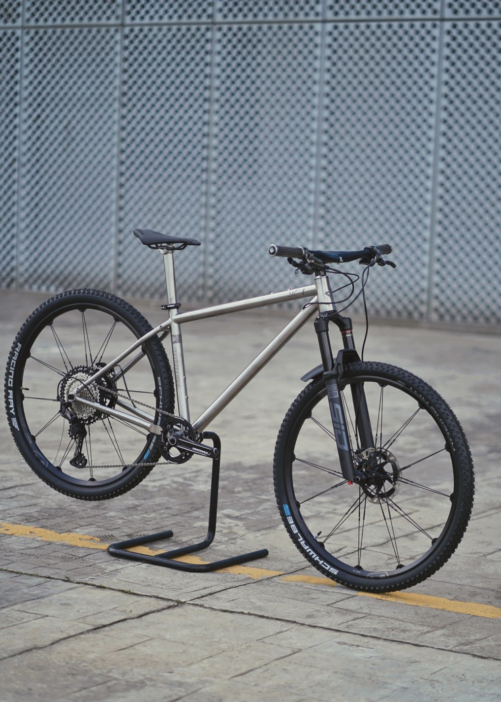 自行车狄云diorenk1钛合金山地变速山地自行车