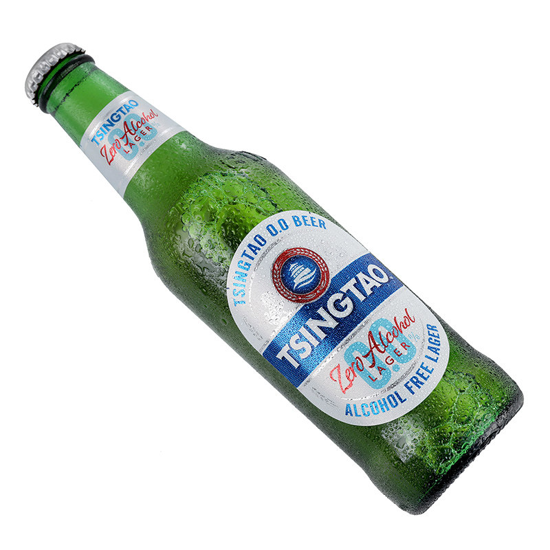 山东青岛啤酒无醇零度喝完可以开车啤酒内销330ml啤酒