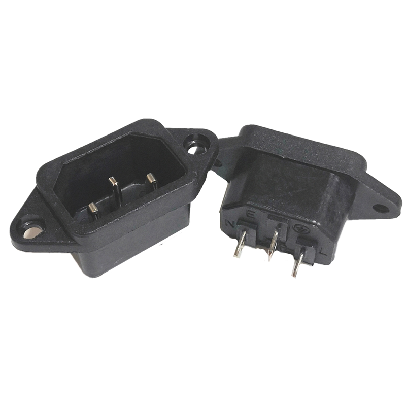 电锅插头2500w大功率插口电热炒锅压力锅字形三孔电煲