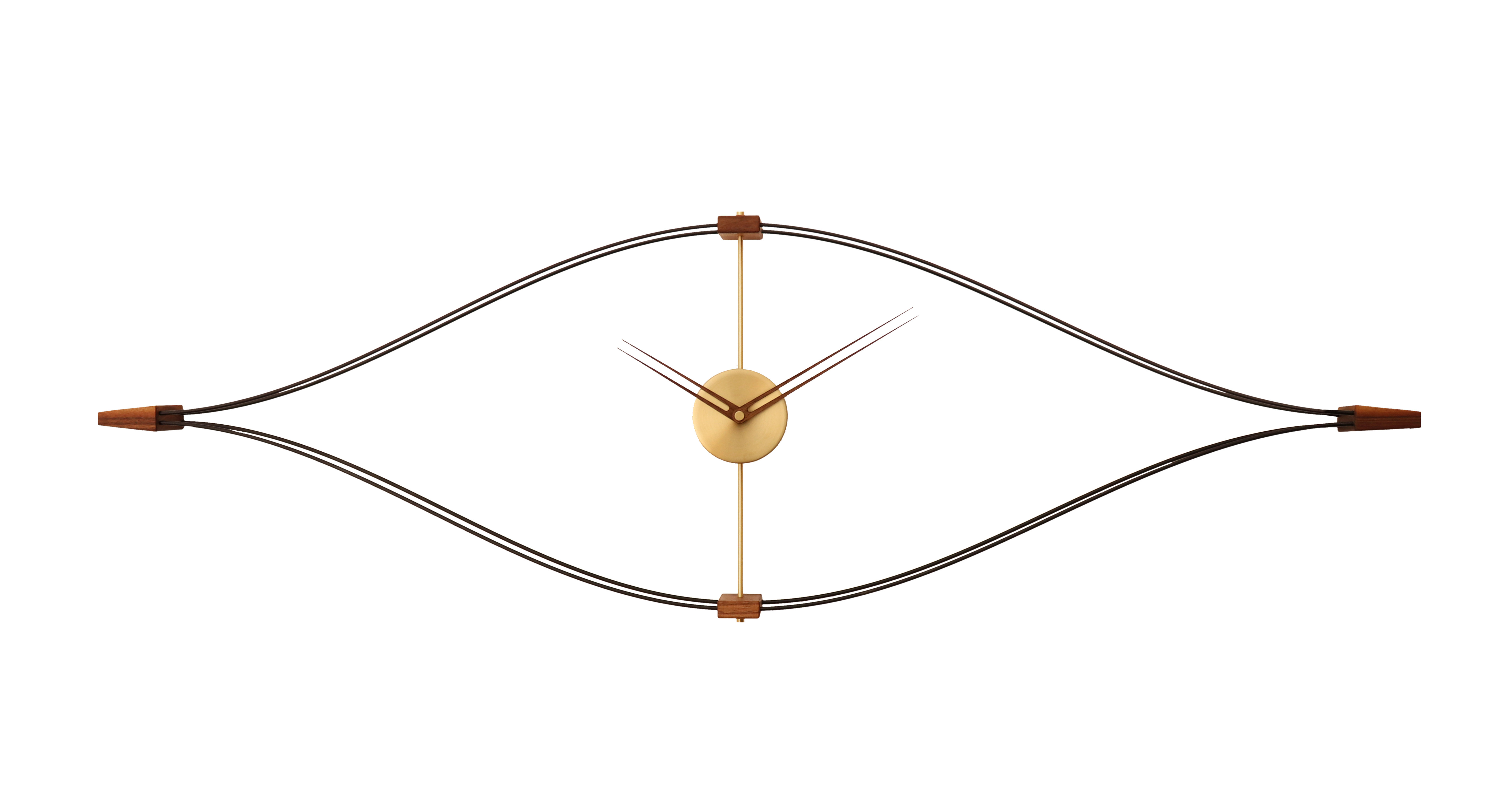 网红客厅家用艺术创意时尚北欧美西班牙风格眼睛时钟轻奢铜挂钟