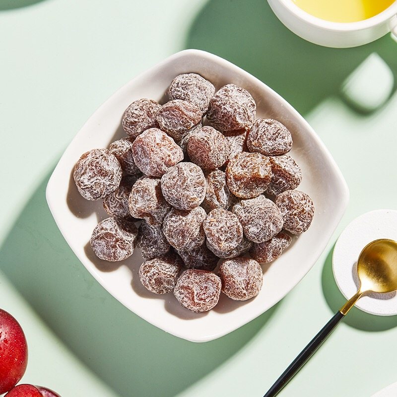 来伊份老婆梅500g小包装话梅有核双华李酸甜蜜饯来一份休闲零食