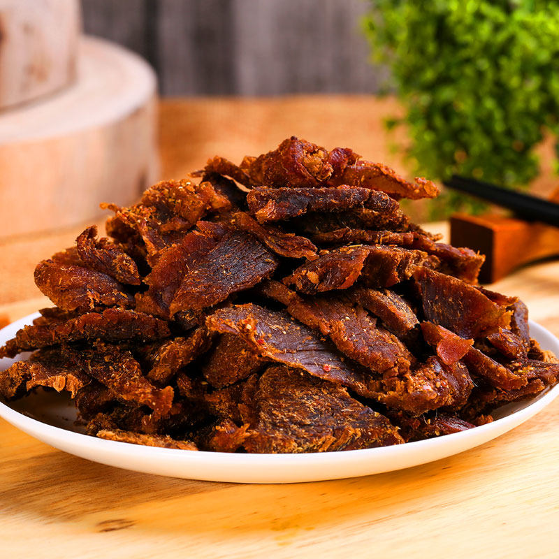 湖南常德特产津市张老头酱板牛肉180g 休闲零食小吃 酱板牛肉小包