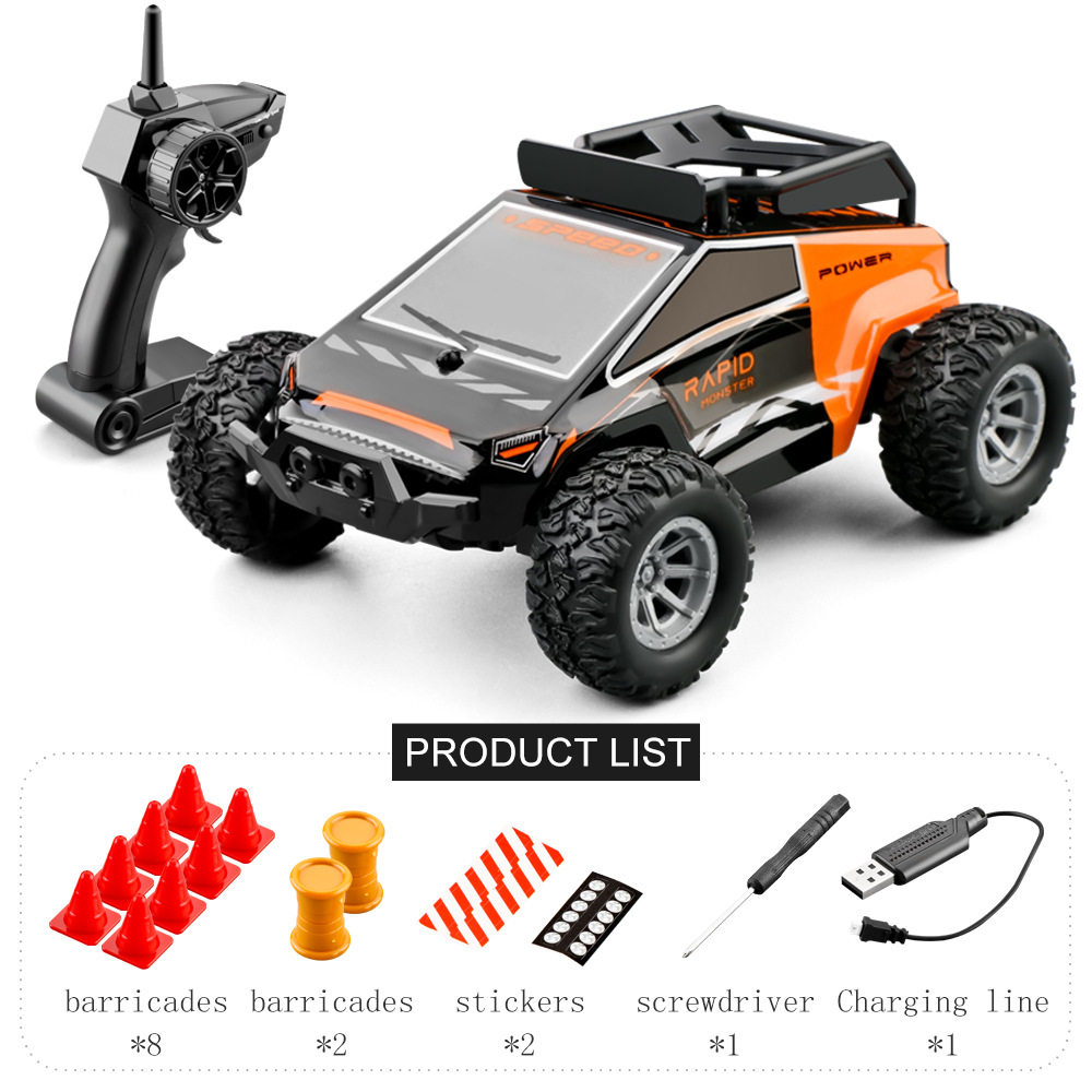 迷你赛车越野赛越野男孩比例漂移遥控车儿童特斯拉电动