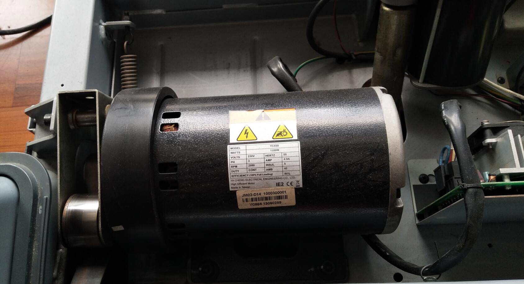 乔山电机t7000跑步机原装马达大型健身器械配件区