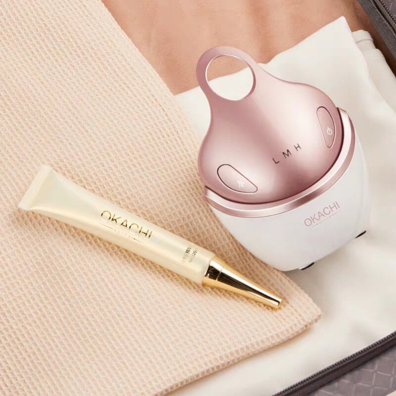 okachi欧卡姿家用射频抗衰美容仪红光提拉紧致法令纹脸部专用凝胶