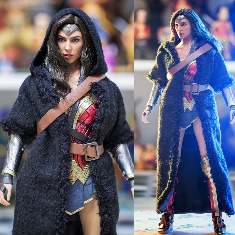 现货vstoys 1/6女兵人神奇女侠披风适用于hottoys