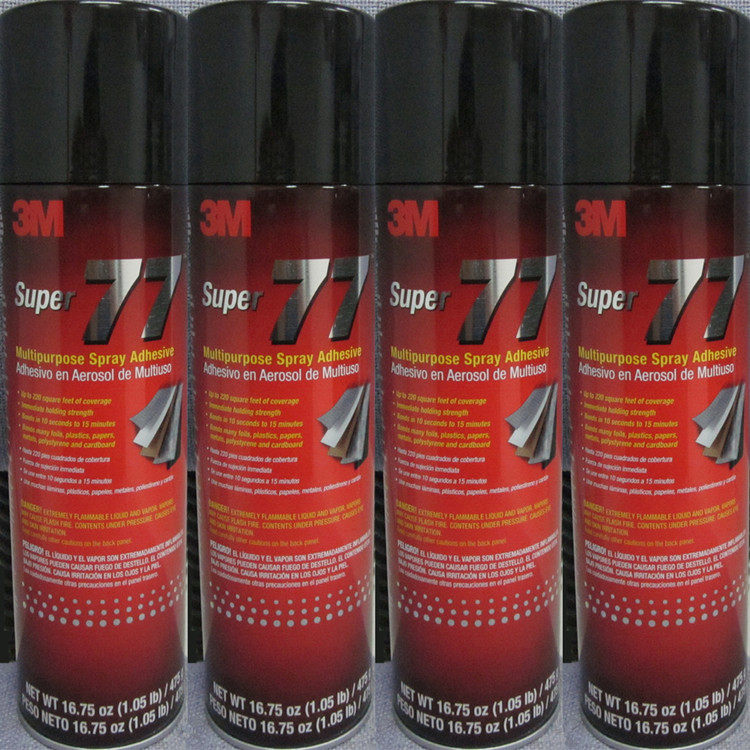喷胶3msuper胶水超级多用3m77强力胶美国原装进口胶水