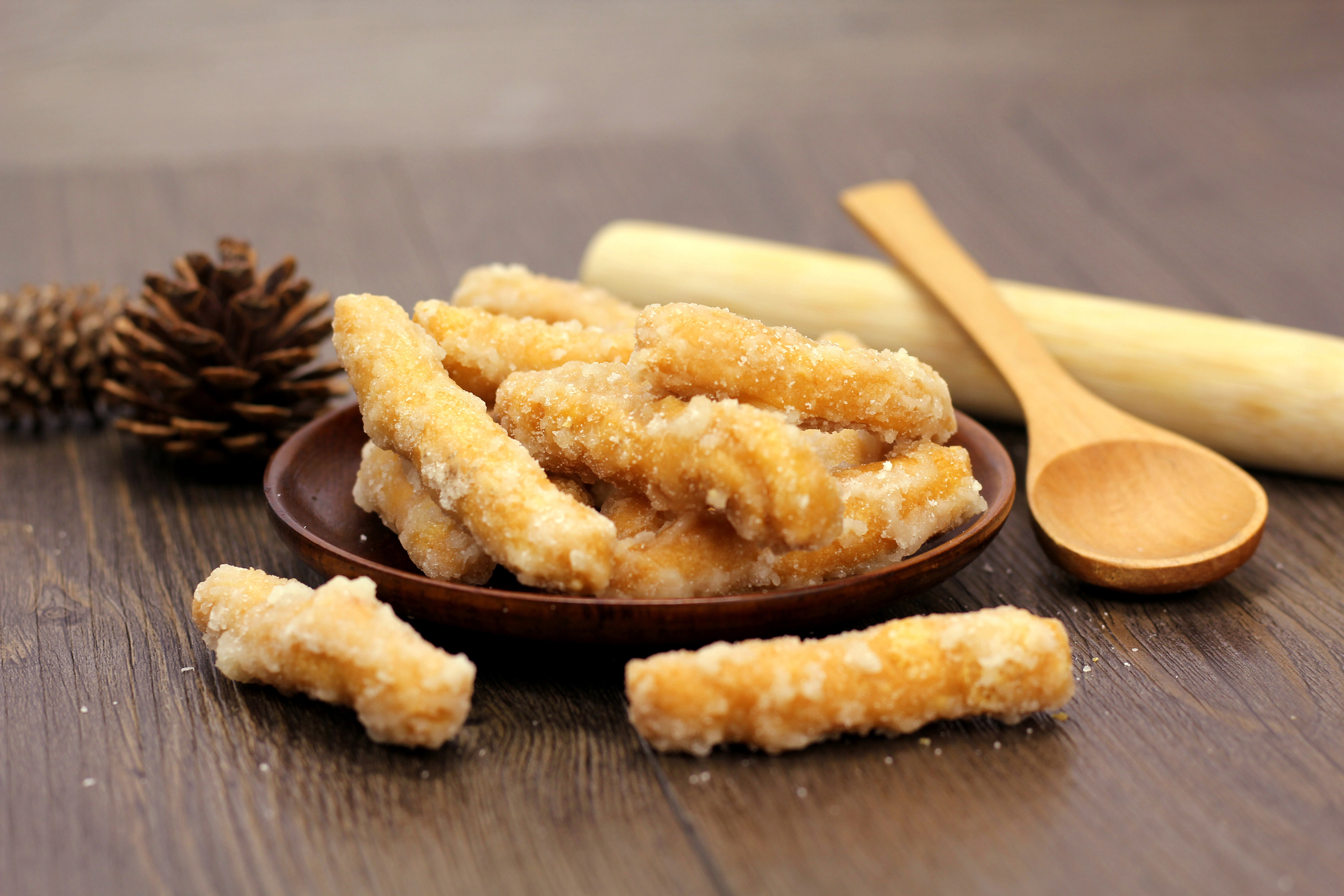 潮汕小吃兰花根正宗传统江米条 铁丁头散装 汕头潮州特产儿时零食