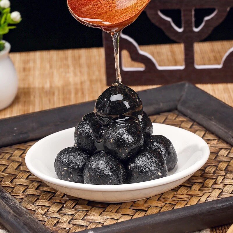 芝麻辰颐物语手工蜂蜜匠心养生丸养发丸子零即养生丸