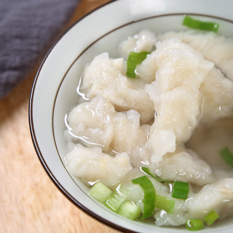 通隆深海鲨鱼手工鱼滑福州小吃鱼汤火锅店专用鱼丸