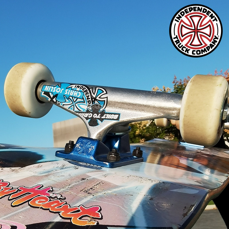 美国进口independent签名滑板支架indy桥双经典钛合金滑板桥