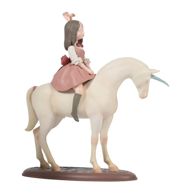 可米生活白夜童话系列梦马摆件送女友创意情人节七夕礼物饰品摆件