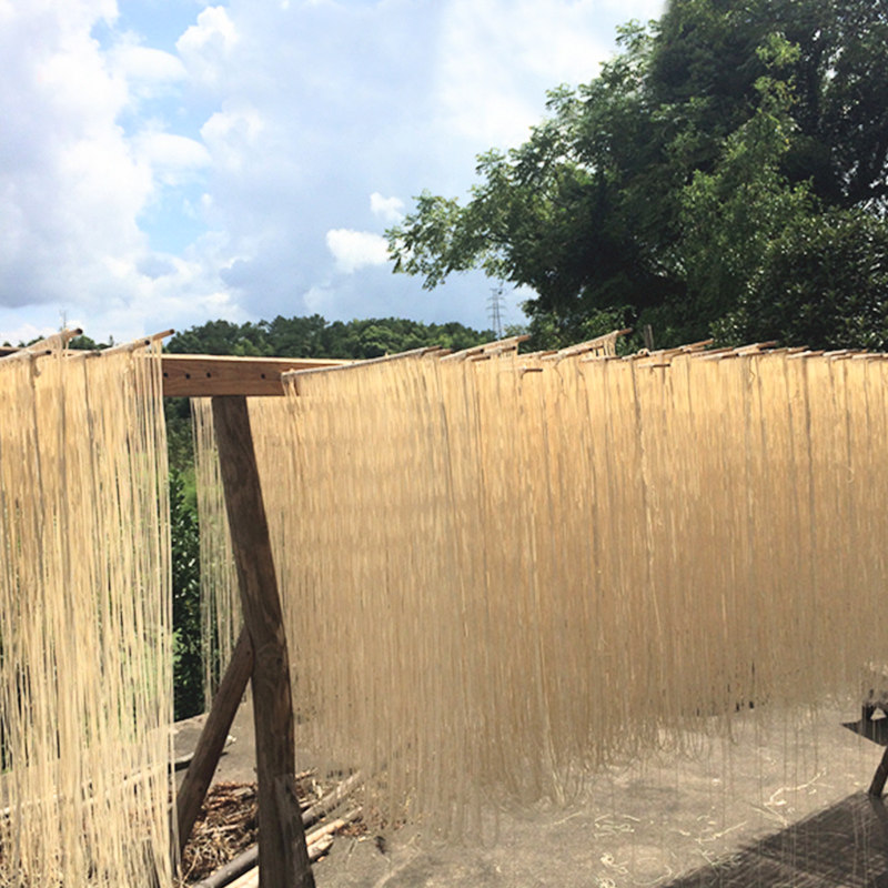 软口手工垂面5斤临海台州特产大石竹竿月子面条