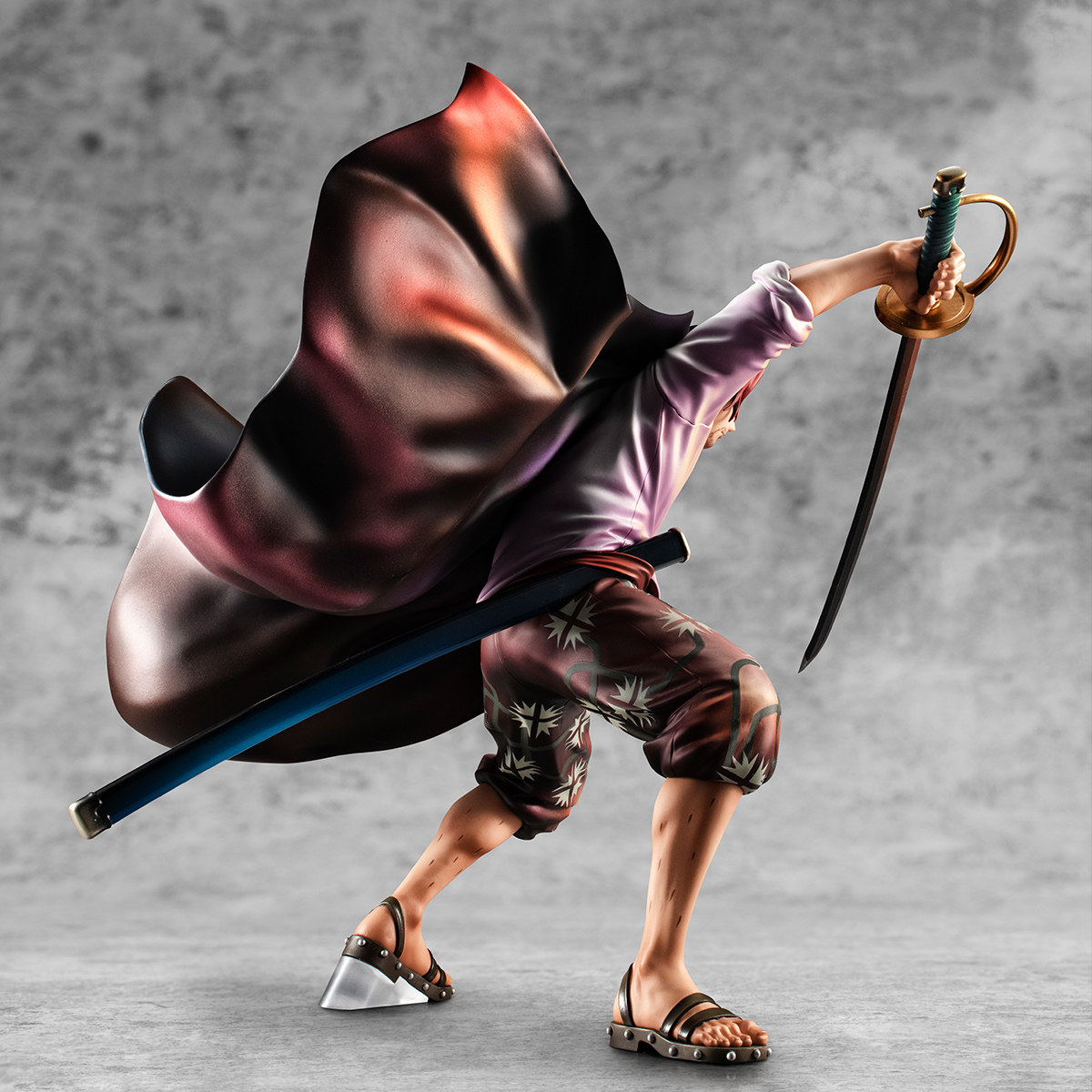 万事屋手办模型megahouse回忆系列pop红发香克斯playback海贼王手办