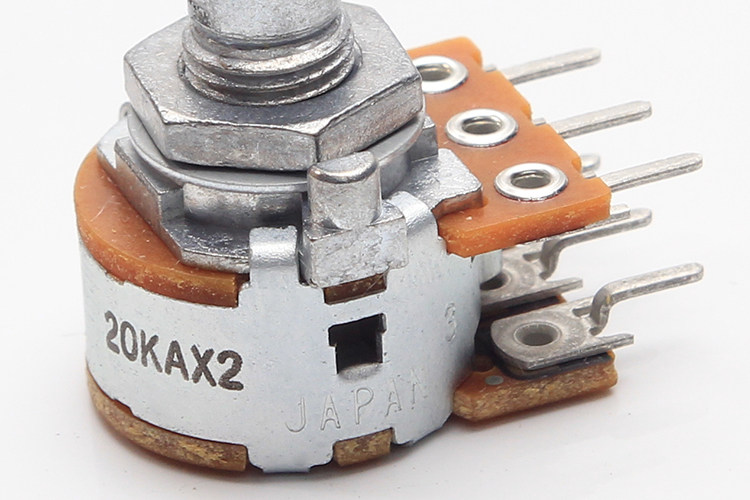 日本原装进口alps16a20k电位器双联6脚音响功放音量电位器