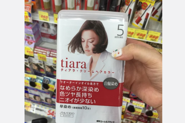 日本资生堂tiara10分钟速染白发染发剂染发其他器材配件