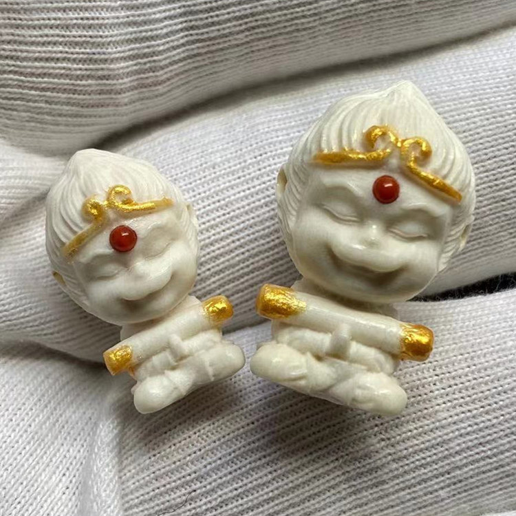 猛犸猛犸象象牙鹿角齐天大圣孙悟空战胜三通佛头diy其他diy饰品配件