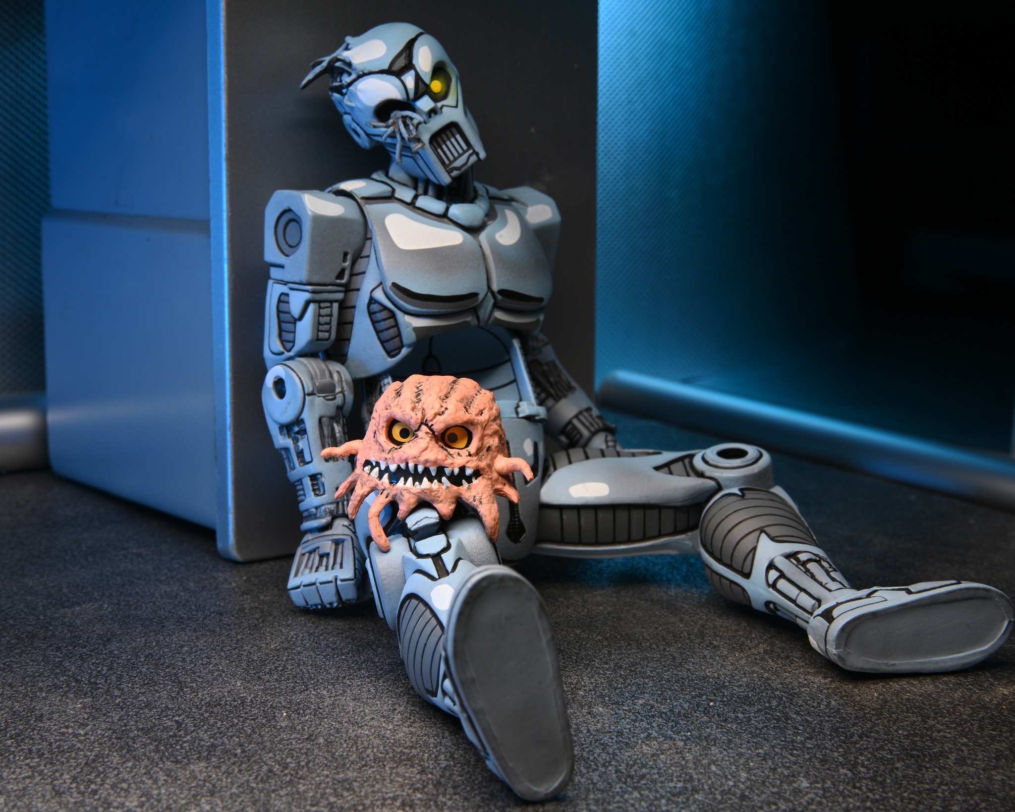 现货正版国行neca忍者神龟漫画朗格机器人人偶手办手办