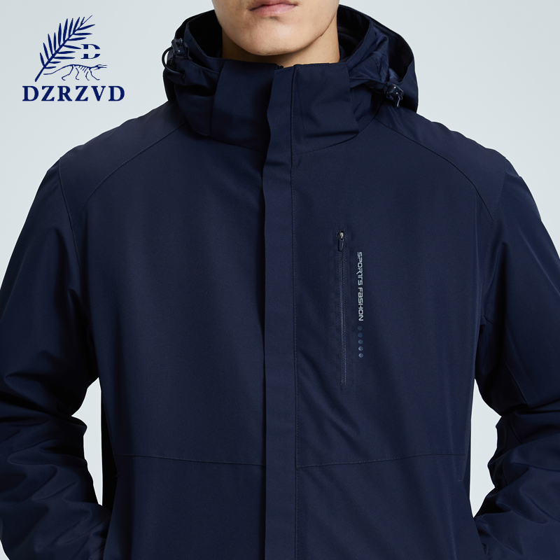 德国冲锋衣男三合一两件套2022新款户外登山服加厚爸爸冬季外套