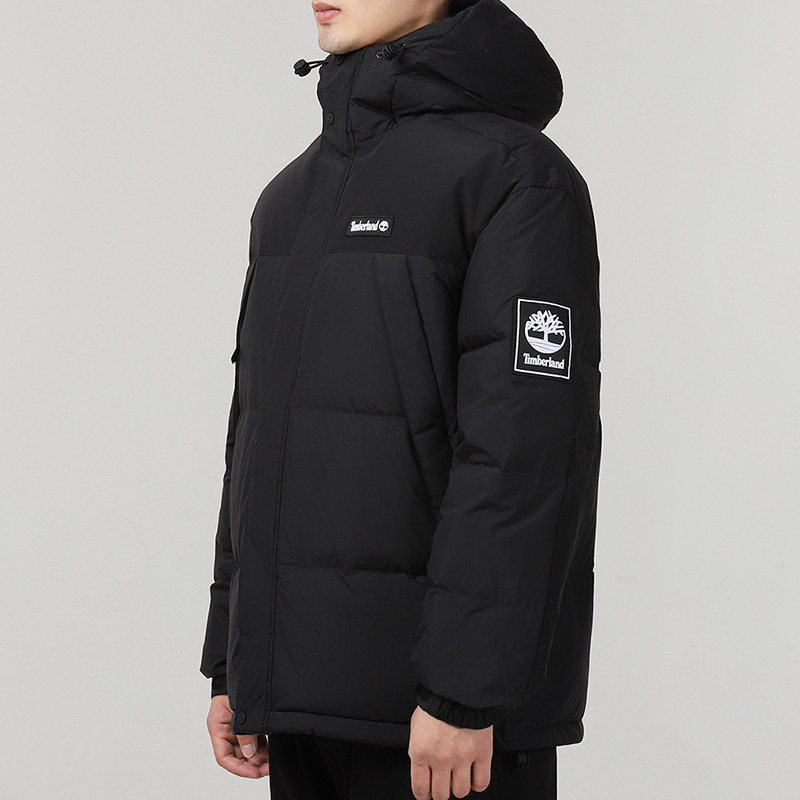 timberland添柏岚男装冬季新款户外休闲保暖连帽羽绒服外套a22eg
