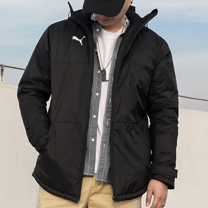 puma彪马棉服外套男装2022秋季新款运动服休闲运动羽绒服