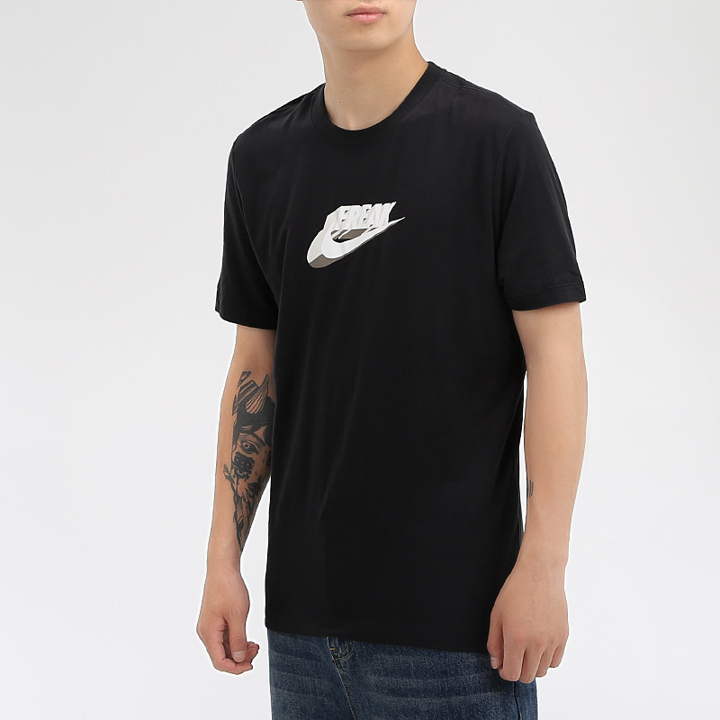 nike耐克男装2021春季新款freak篮球运动休闲短袖t恤cv1096-010