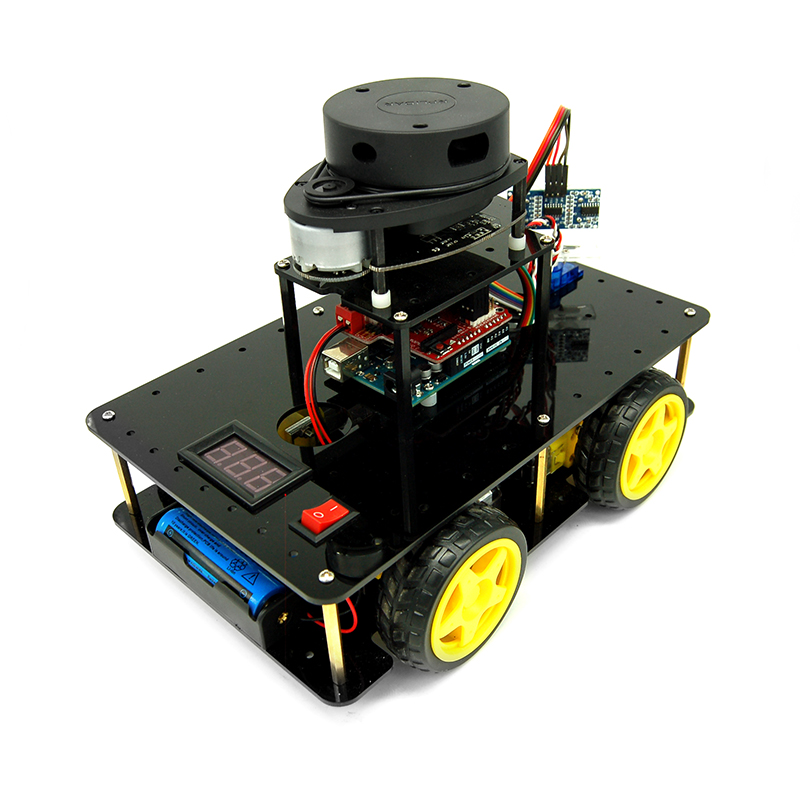 arduino智能小车4wd循迹避障蓝牙遥控unor3智能车