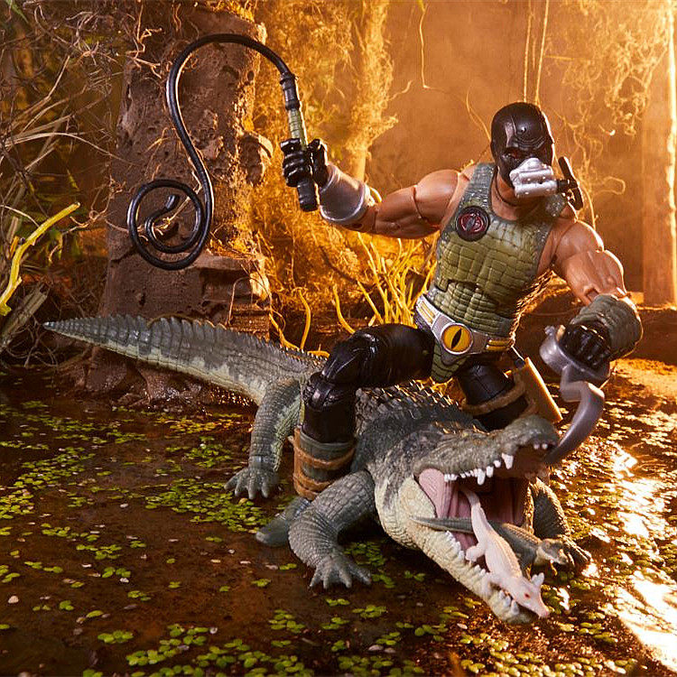 joe鳄鱼大师套装crocmaster手办