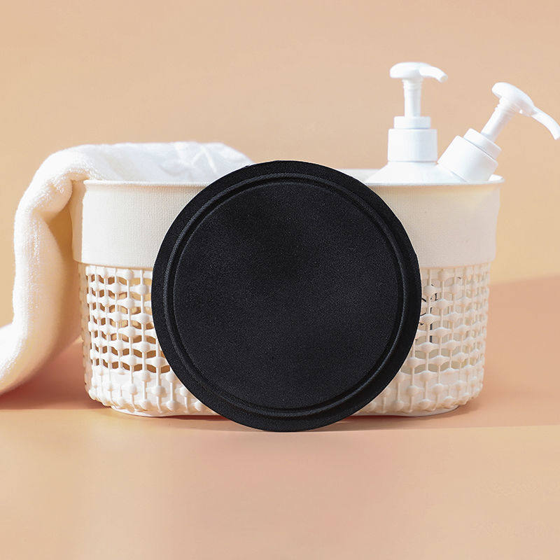 搓澡神器搓泥宋祖儿祖儿同款邯郸黑色圆饼盘形搓澡巾