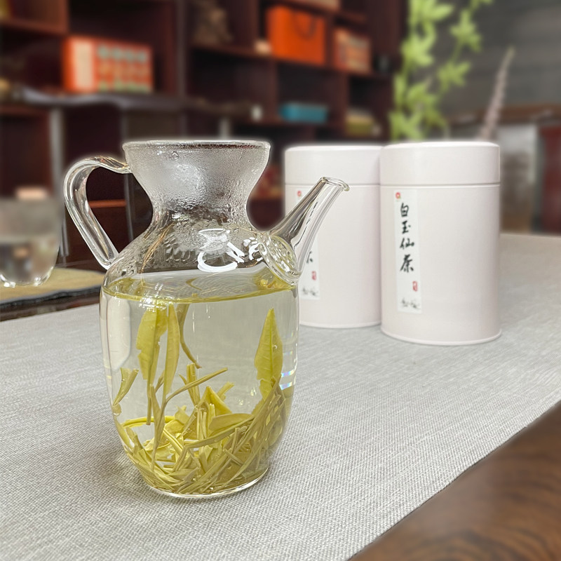 金奖惠明白玉仙茶原产地高山云雾茶叶50克罐装其它绿茶