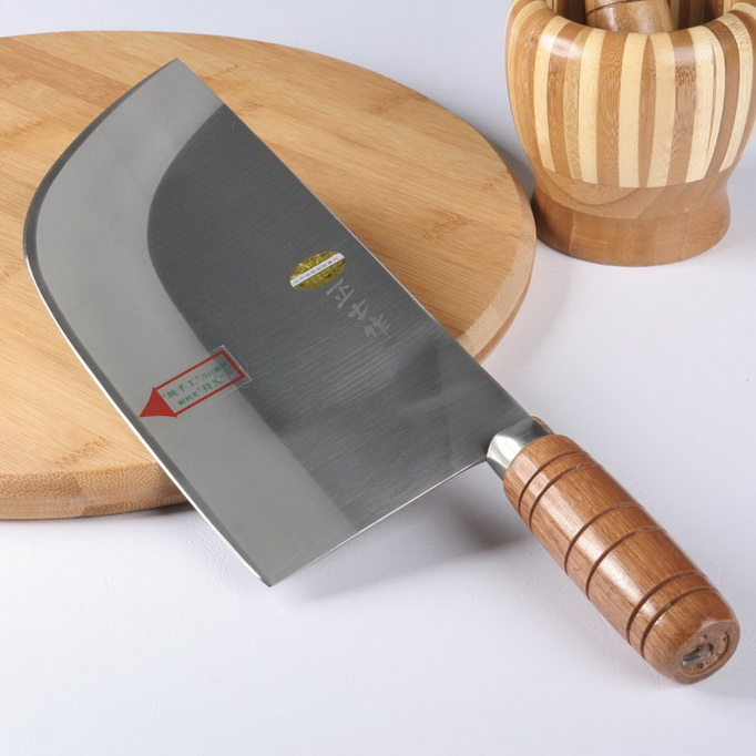 厨师包邮正士作金门菜刀切片专用刀具不锈钢炮弹菜刀