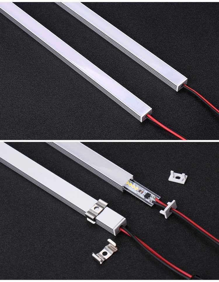 led硬灯条吊柜衣橱柜台鞋柜长条灯带220v驱动led灯带