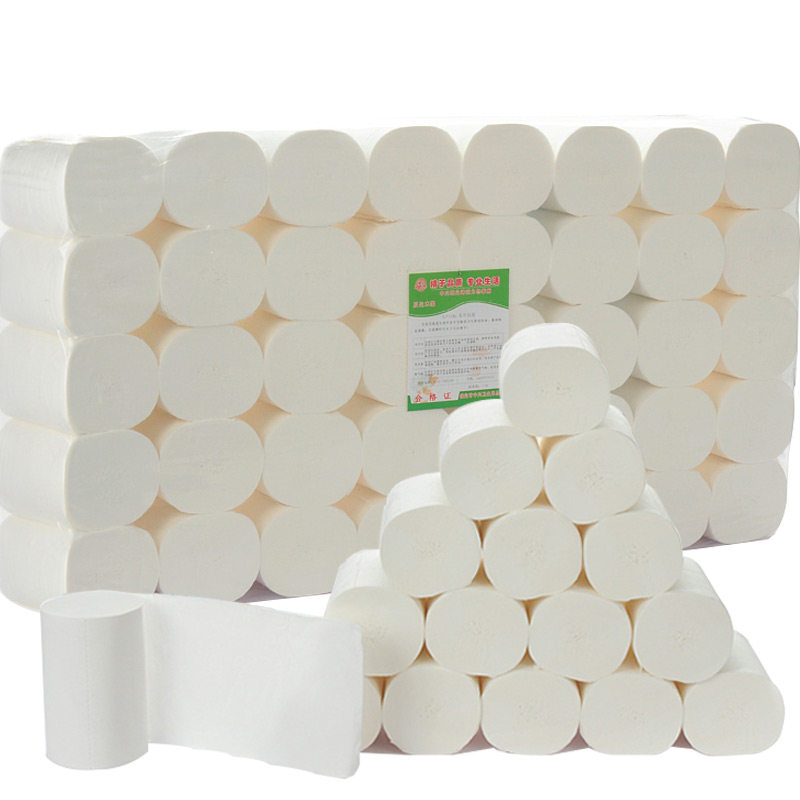 纸巾卫生纸卷纸家用散装厕纸纸卷筒纸家庭10斤卷筒纸