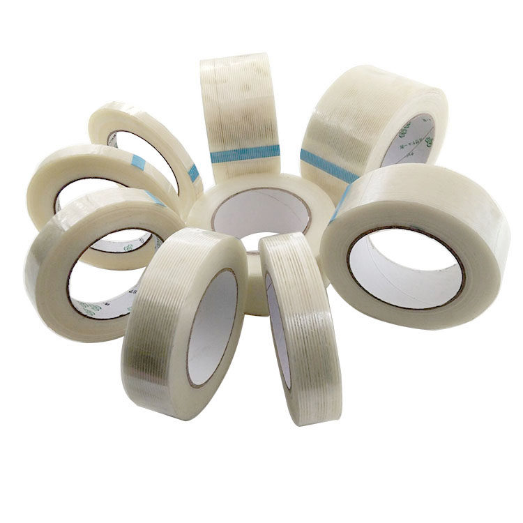 18650电池玻璃纤维胶带50米纤维胶 防爆胶带 高强度高温单面胶带—pet