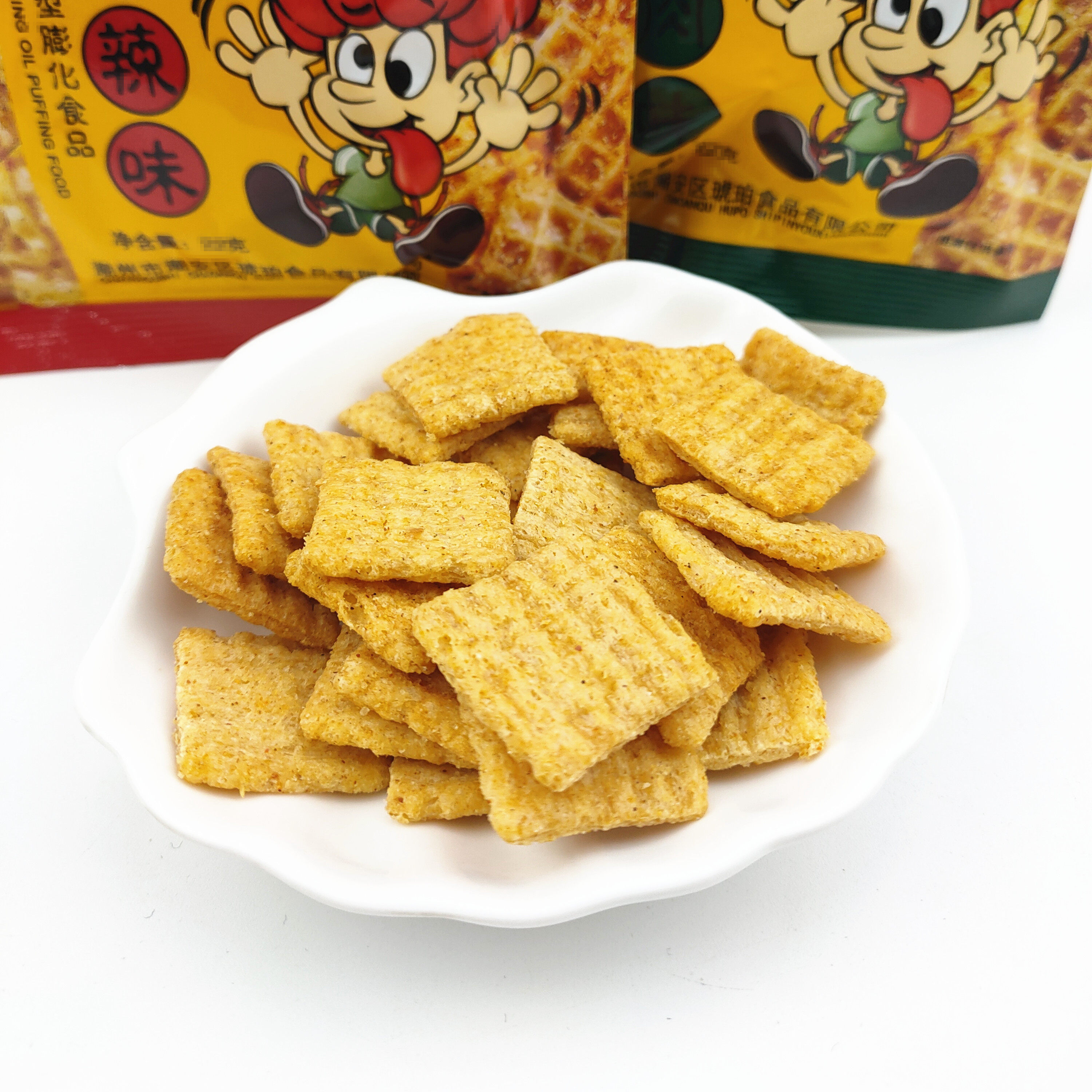 锅巴琥珀小米麻辣辣味牛肉8090怀旧零食膨化食品膨化食品