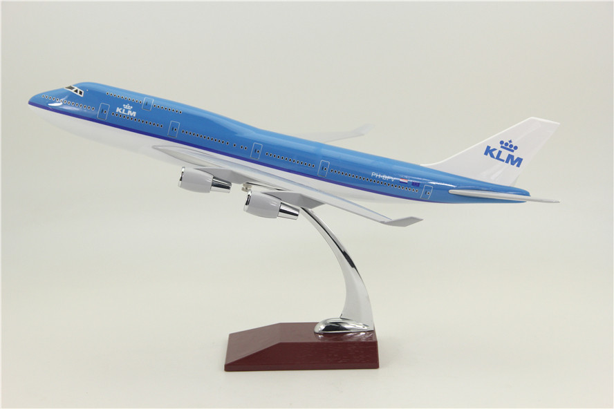 飞机模型波音b747400荷兰皇家航空客机礼品摆件飞机模型