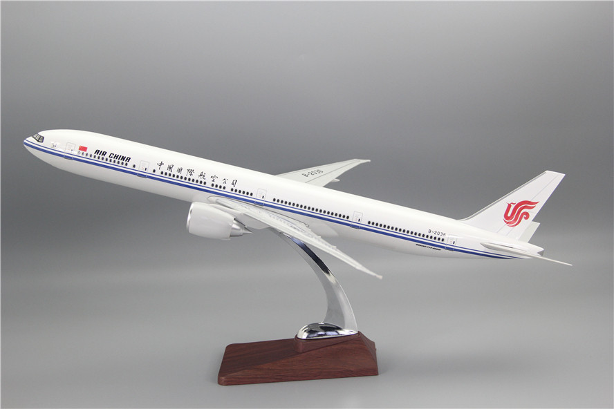 飞机模型波音b777300er中国国际航空客机礼品摆件仿真飞机模型
