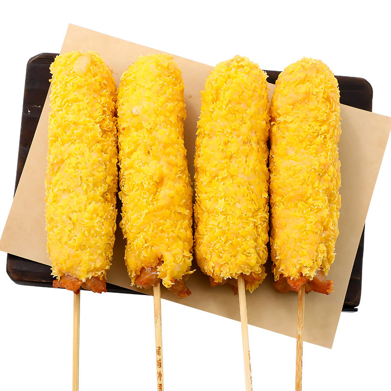 拉丝热狗芝士韩国网红棒芝10根香肠